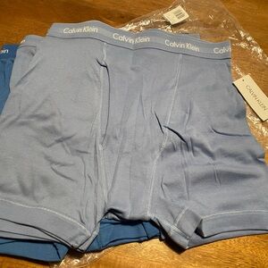 Calvin Klein Blue Boxer Briefs